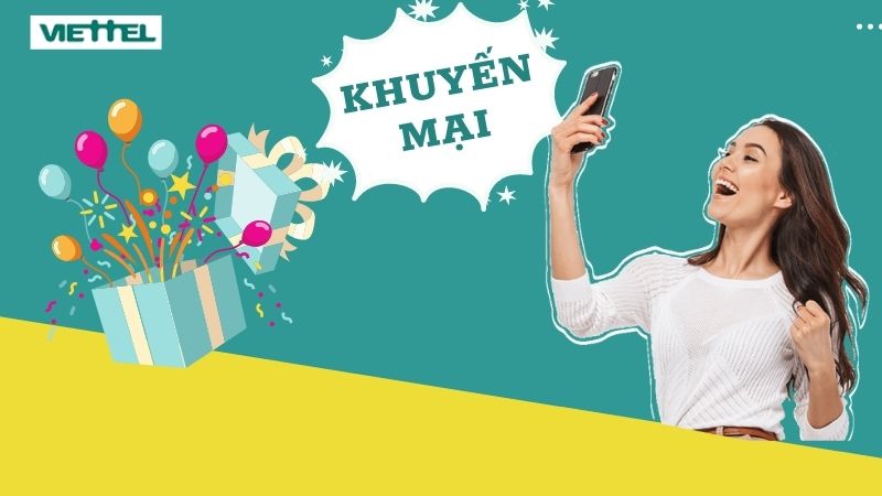 Viettel cung cấp nhiều chương trình khuyến mãi cho người dùng